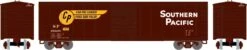 Athearn 15101 HO 50ft PS-1 Single Sliding Door Boxcar Southern Pacific #653261