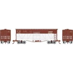 Athearn Roundhouse #75276 HO 36' Old Time Stock Car, CN #151160